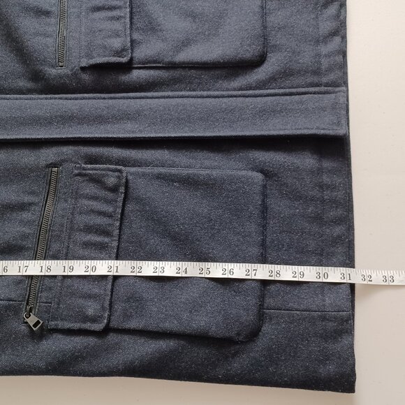 Calvin Klein Wool Blend Detachable Hood Coat - Picture 16 of 16